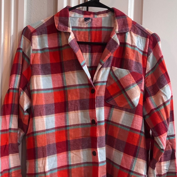 Old Navy Tops - Old Navy Multicolor Plaid Shirt
